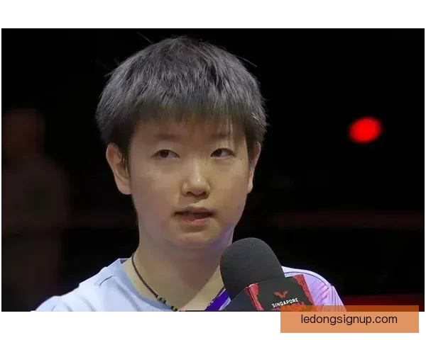 孙颖莎横扫温特赛后坦言心态制胜感谢教练指导并祝王曼昱晋级决赛再创辉煌