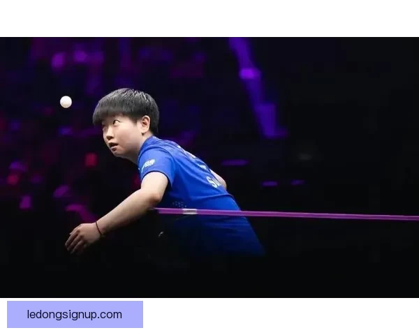 孙颖莎展现顶级对防弧旋转能力强势横扫对手挺进世界杯决赛