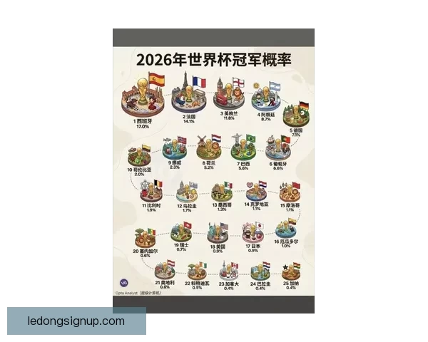 2026世界杯赔率走势分析与各大球队冠军概率变化揭秘